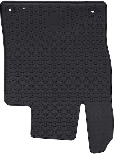 vidaXL Set of Front and Rear Mats 4pcs for Peugeot 308 2021 Black