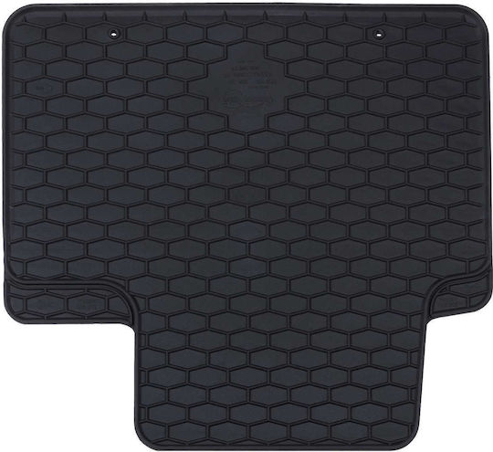 vidaXL Set of Front and Rear Mats 4pcs for Peugeot 308 2021 Black