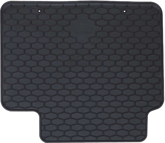 vidaXL Set of Front and Rear Mats 4pcs for Ford Focus 2018 Black