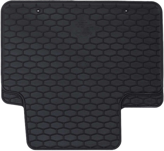 vidaXL Set of Front and Rear Mats 4pcs for Peugeot 308 2021 Black