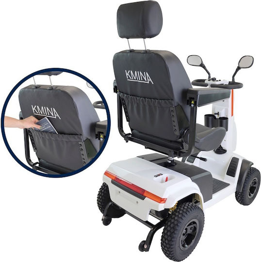 KMINA Electric Wheelchair Scooter 67cm 01-K10073 White