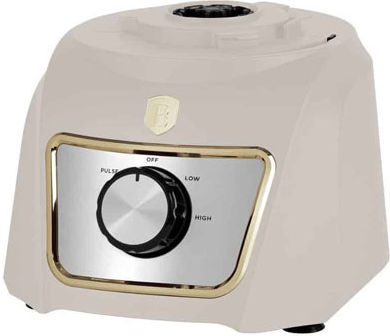 Berlinger Haus Food Processor 500W with 1.5L Bowl and Beige Blender Jug