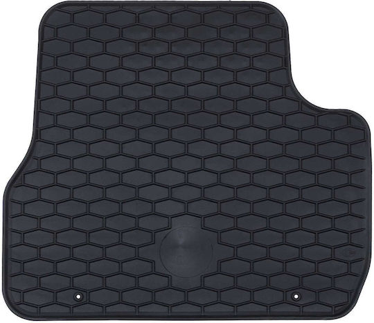 Car Mats 4 Pieces Black Suitable for C3 TPE 42029141 Black