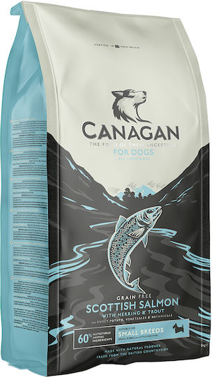 Canagan Scottish Salmon 2kg Dry Food for Small Breed Dogs with Fish and Salmon