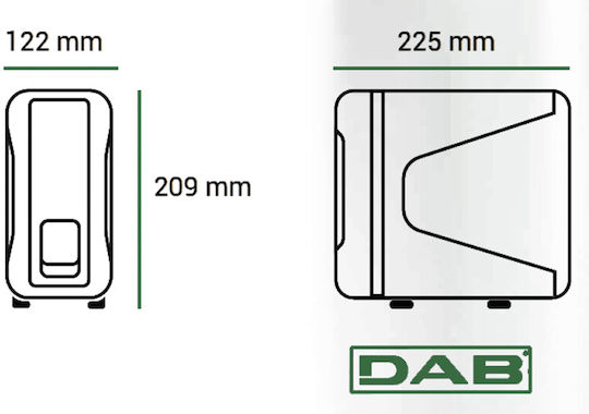 DAB ESYBOX POP Single Phase Water Pressure Unit Without Tank