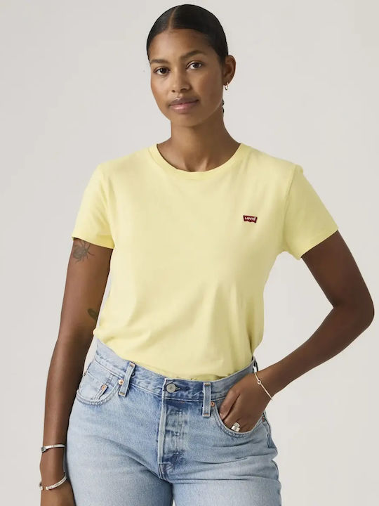 Perfect Tee Damen T-Shirt Gelbe