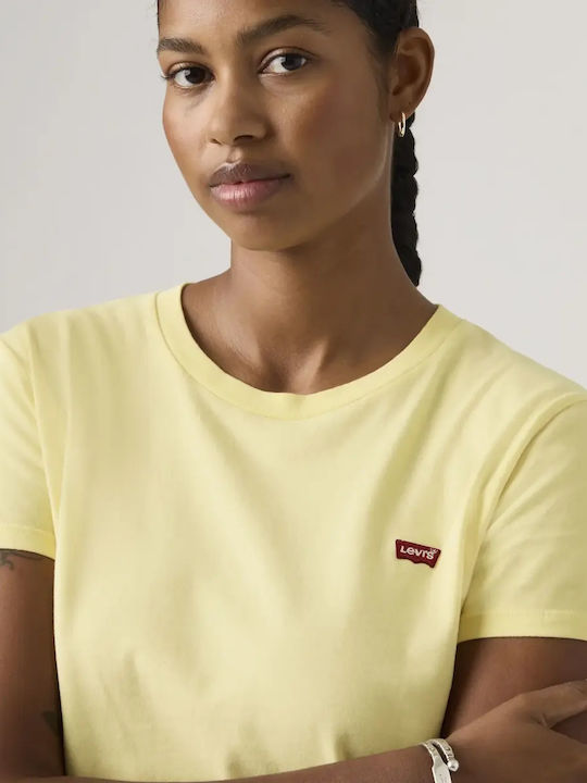 Perfect Tee Damen T-Shirt Gelbe