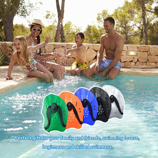 Set Swimming Hand Paddles S-m Adjustable Strengthening Fins