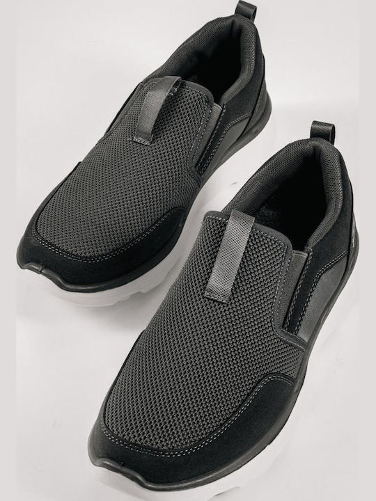 Canvas Men's Slip-Ons Gray