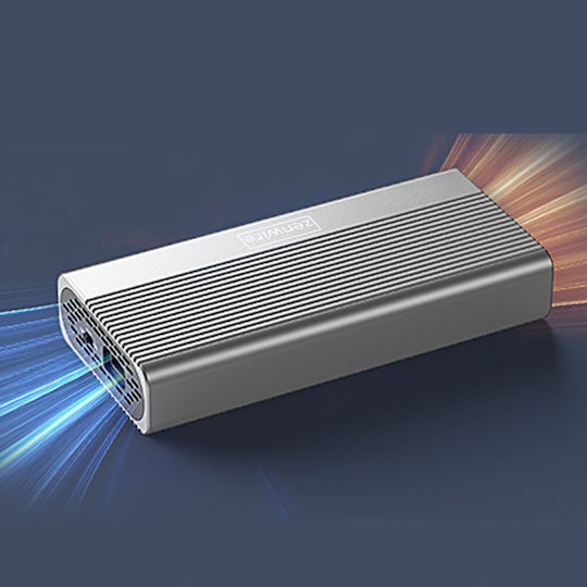 Zenwire Case for M.2 SATA III NVME Hard Drive with Thunderbolt Type-C Connection