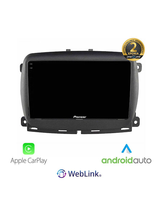 Pioneer Car Audio System for Fiat 500L 2012 (Bluetooth/USB/WiFi/GPS/Apple-Carplay/Android-Auto)