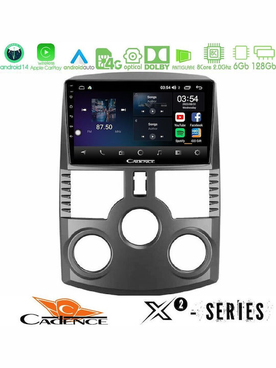 Cadence Auto-Audiosystem für Daihatsu Terios 2007-2015 (Bluetooth/USB/WiFi/GPS/Apple-Carplay/Android-Auto) mit Touchscreen 9"