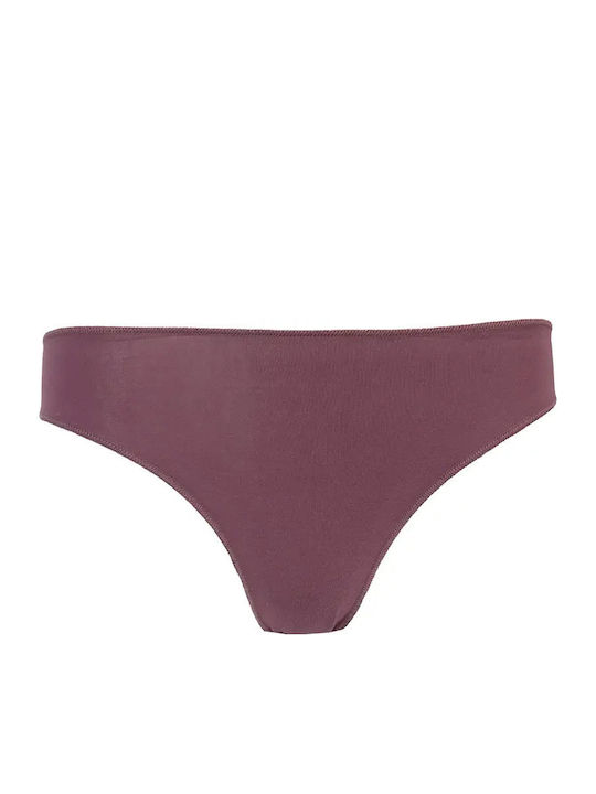 Γυναικεία Slip 3Pack χωρίς Ραφές Ροζ Ανοικτό-μόκκα-μωβ