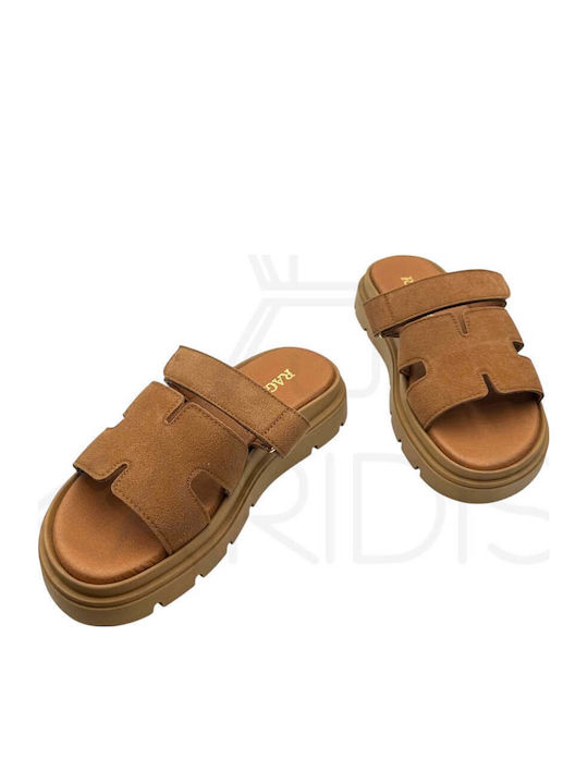Leather Women's Anatomic Tabac Brown Sandals