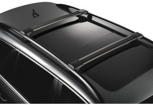 Yakima 79cm. for Cars with Factory Bars (with Roof Rack Legs and Lock) Silver