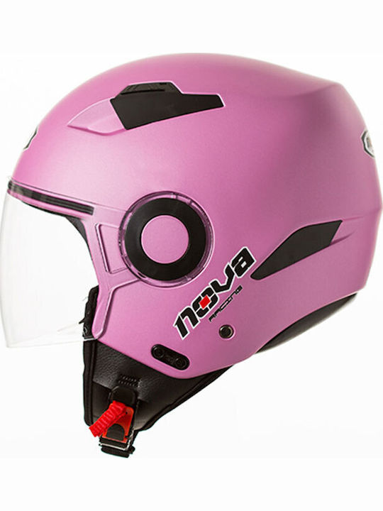 Nova Racing N220 Purple Gloss Κράνος Μηχανής Jet ECE 22.05 1050gr