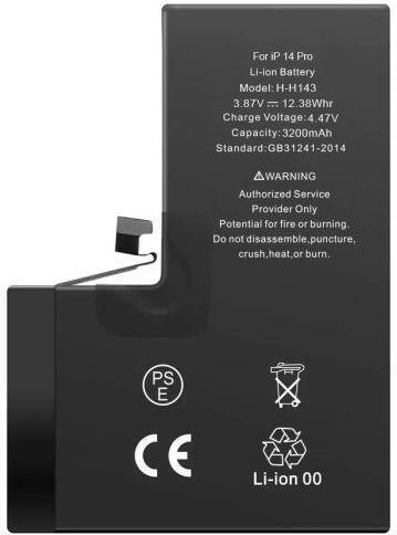 AP-A2866 Baterie compatibilă de înlocuire 3200mAh pentru iPhone 14 Pro