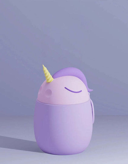 Asobu Stainless Steel Kids Food Container Unicorns 0.6 Litre 20 x 12 cm
