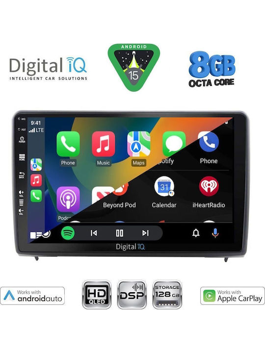 Digital IQ Car Audio System for Ford EcoSport 2018-2022 Bluetooth USB WiFi GPS Apple CarPlay Android Auto with 10" Touch Screen