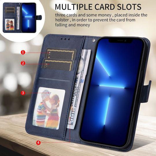 Basic Wallet Blue (Motorola Moto G57 Power 5G, G67 Power 5G)