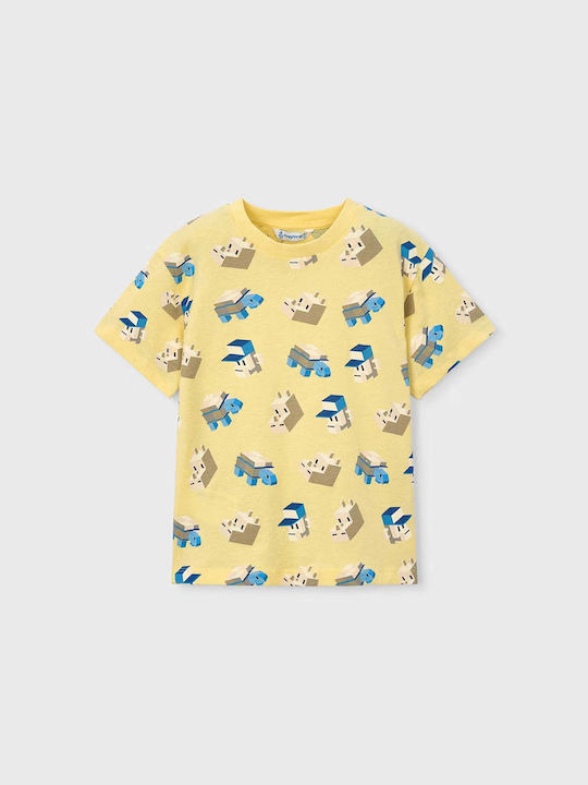 Kids Set with Shorts Summer 3 Pieces Yellow