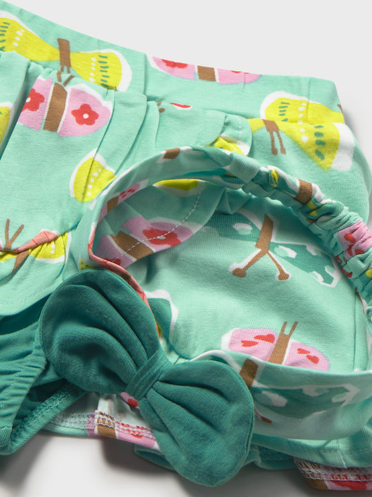Kids Set with Skirt Summer 3pcs Turquoise