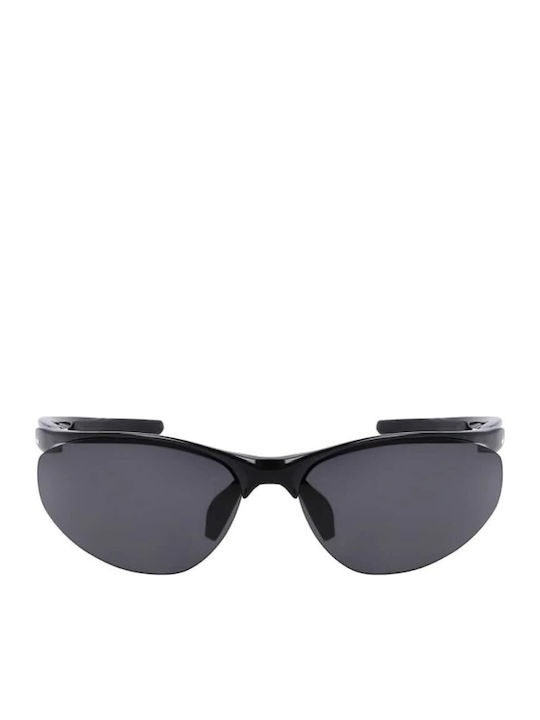 Nike Aerial Men's Sunglasses with Black Plastic Frame and Black Lens