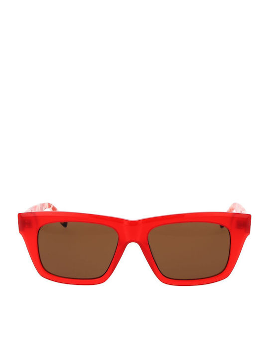Benetton Ochelari de soare Κόκκινα cu Cadru & Maro Lentilă Benetton Ochelari de soare Κόκκινα cu Cadru & Maro Lentilă