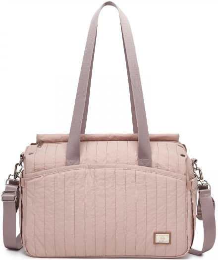 Miss Lulu Shoulder Bag Diaper Bag Pink