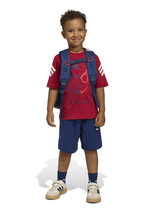 Kids Clothing Set with Shorts Summer 2 Pieces Red
