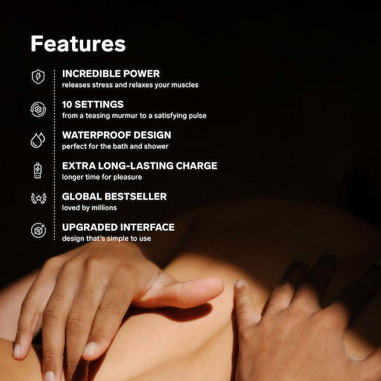 Lelo Smart Wand 2 Large Vibrator Massage 30.4cm Deep Rose