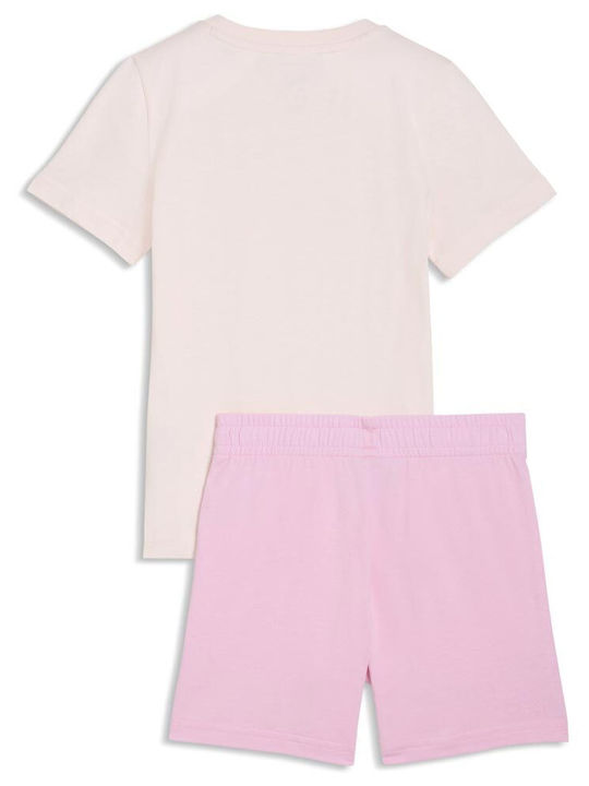 PUMA Kids Set with Pink Shorts 2 Pieces