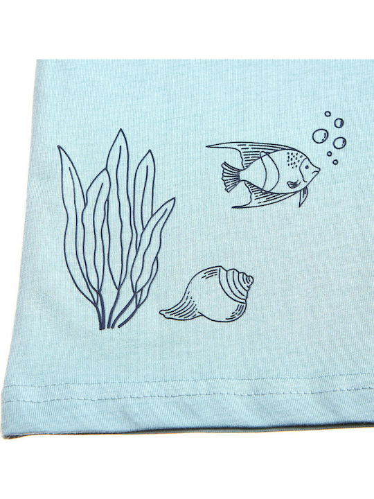Kinderbekleidungssets mit Shorts Sommer 2 Stück Grün 00270782Menta