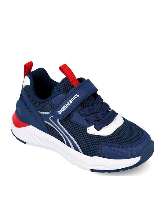 Kids Sneakers Anatomic with Hoop & Loop Closure Blue
