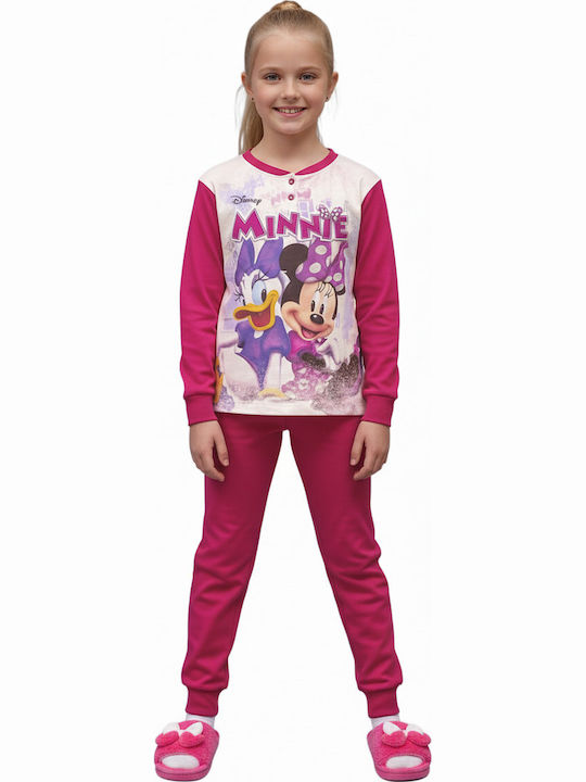 Minnie Mouse Kinder-Nachtwäsche Fuchsie