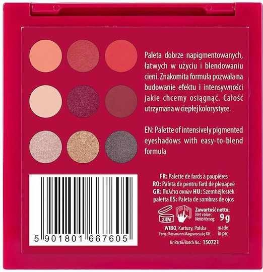 Wibo Doll Palette with Matte Eye Shadows in Pressed Powder Form
