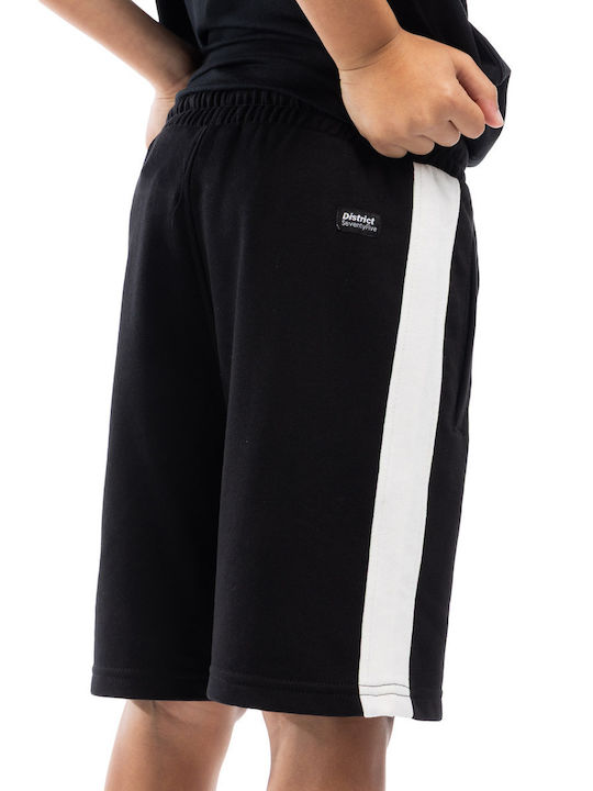 Kids Shorts Bermudas Fabric Black