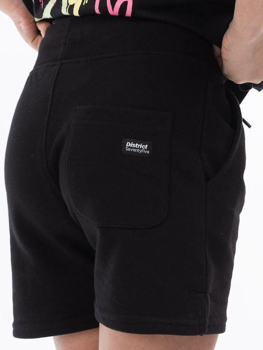 Kids Shorts Bermudas Fabric Black