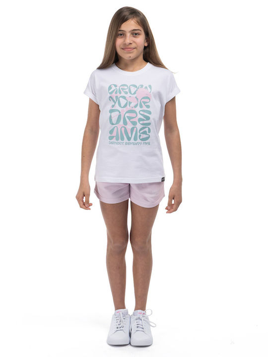 Kids Shorts Bermudas Fabric Lilac