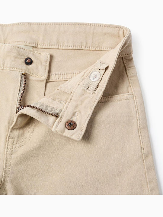 Kids Fabric Shorts/Bermuda Beige
