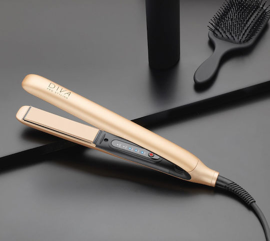 Diva Pro Styling Touch Πρέσα Μαλλιών με Κεραμικές Πλάκες 53W