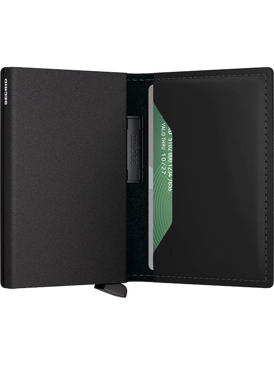 Men's Card Wallet Black