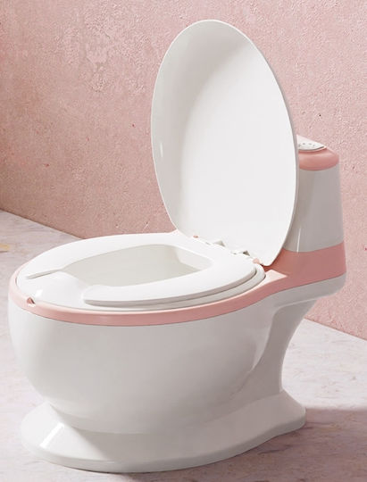 Little Mom Toaletă Pentru Copii cu Capac Roz