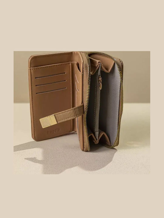 Große Damenbrieftasche Braun