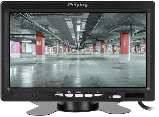 Peiying 7 Inch Rearview Camera Screen for Car Dashboard