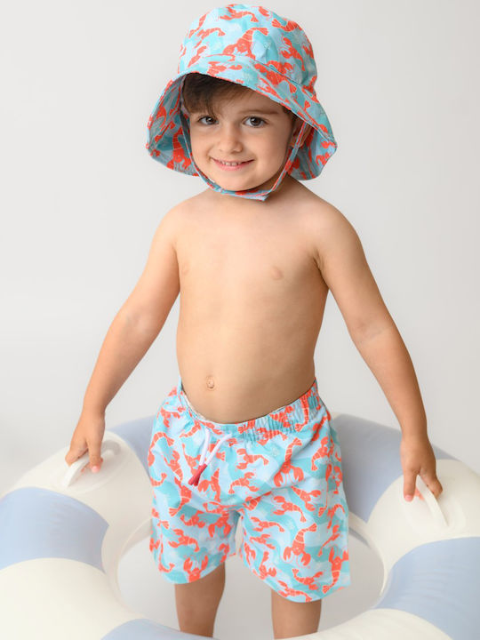 Zoocchini Kids Swimwear Swim Shorts Light Blue