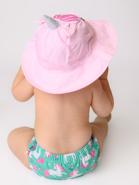 Zoocchini Kids Swimwear Set with Shade Multicolour
