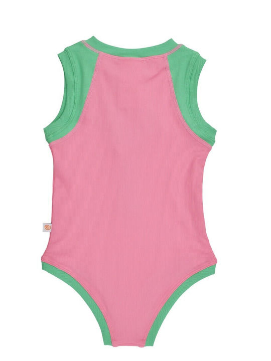Zoocchini Costum de Baie Întreg pentru Copii Cherry/Roz-Verde Zoocchini Costum de Baie Întreg pentru Copii Cherry/Roz-Verde