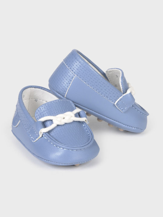 Mayoral Baby Moccasins Soft Sole Blue
