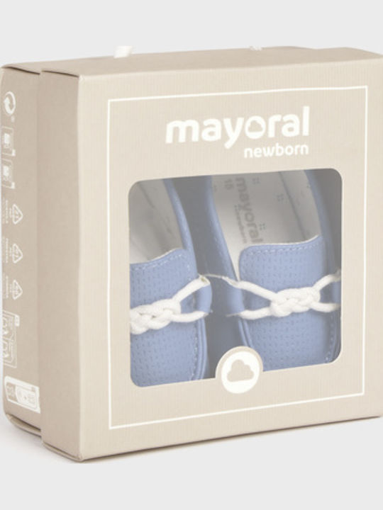 Mayoral Baby Moccasins Soft Sole Blue
